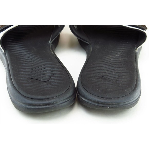PUMA Sz 9 M Black Slide Synthetic Women Sandals 0218 - Picture 6 of 9